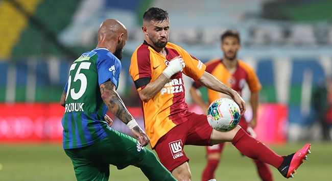 Galatasaray ile Rizespor 39. randevuda