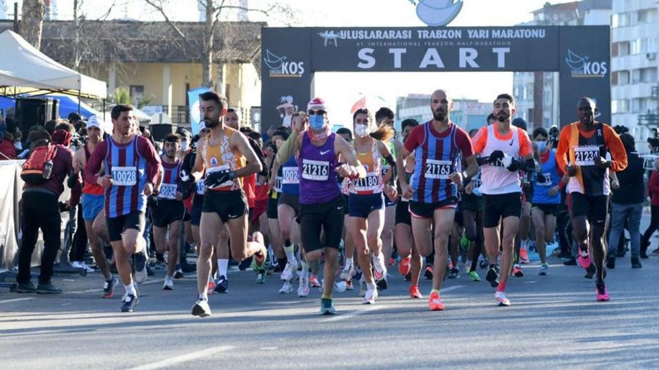 41. Uluslararası Trabzon Yarı Maratonu koşuldu