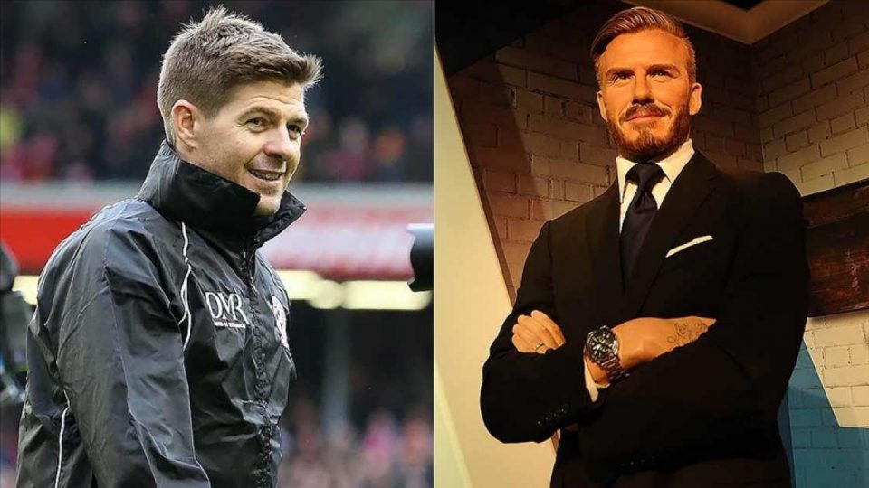 Şöhretler Müzesi’nin son üyeleri Gerrard ve Beckham oldu