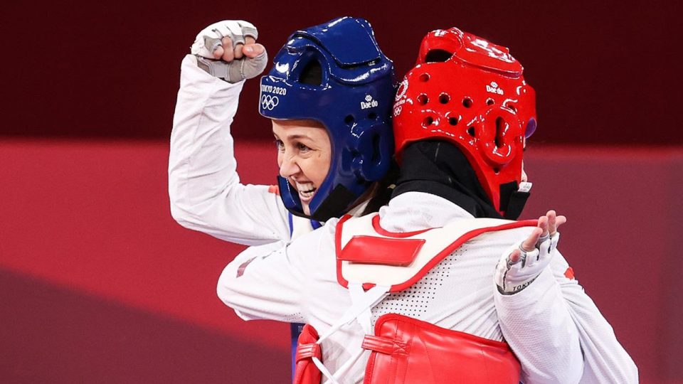 Milli tekvandocu Rukiye Yıldırım çeyrek finale yükseldi