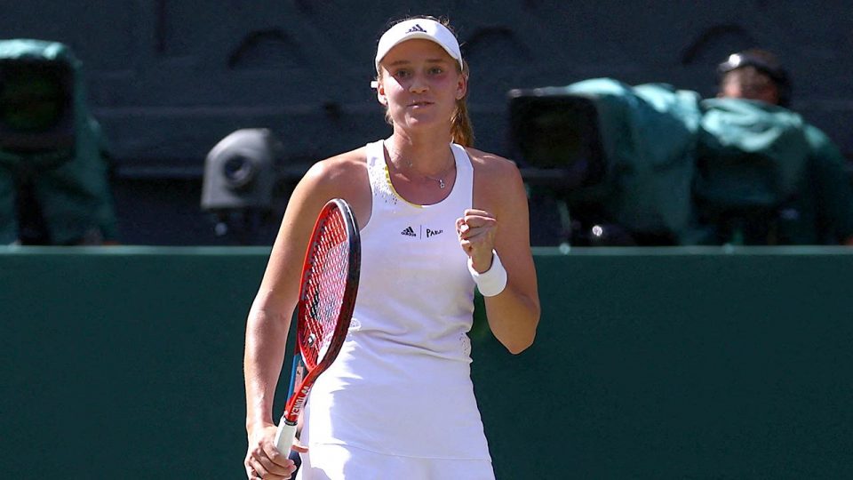 Wimbledon’da kadınlarda şampiyon Elena Rybakina