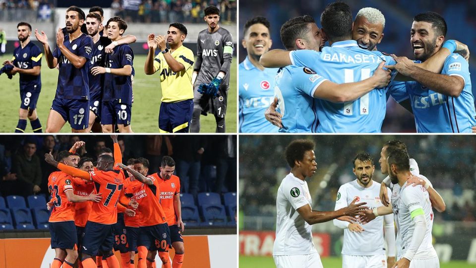 Avrupa’da zafer gecesi: Temsilcilerimiz 4’te 4 yaptı